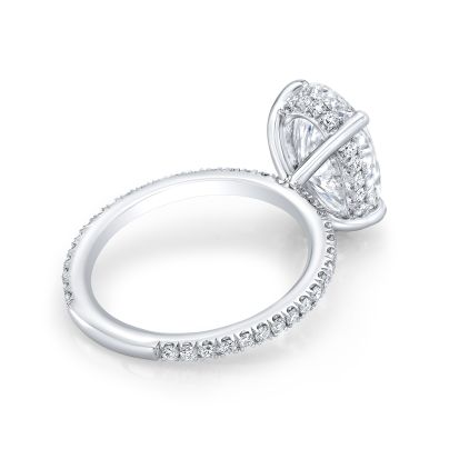 Pave Diamond Engagement Rings | View more at TACORI